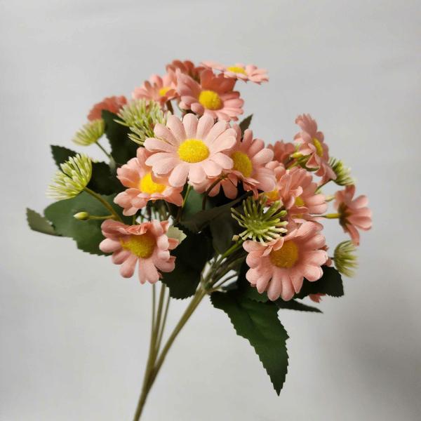 Artificial Daisy & Cosmos |  Artificial Daisy Bush Felicia Pink 35Cm Artificial Daisy & Cosmos Artificial Daisy & Cosmos