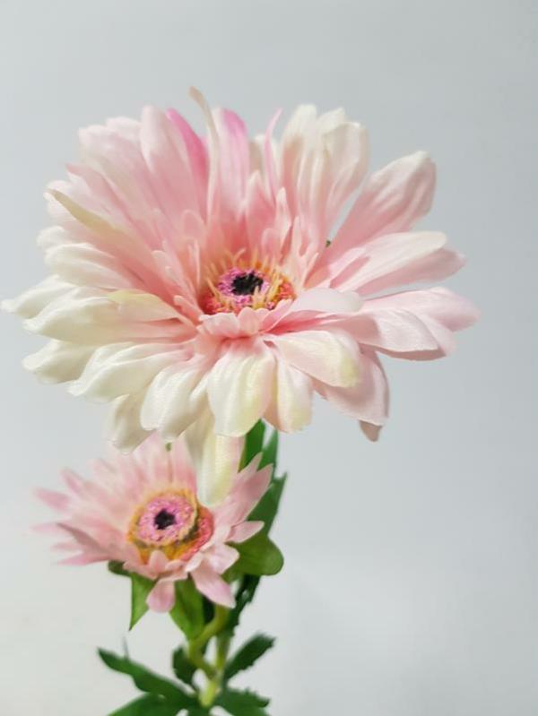 Artificial Daisy & Cosmos |  Artificial Gerbera Spray Pale Pink 50Cm Artificial Daisy & Cosmos Artificial Daisy & Cosmos