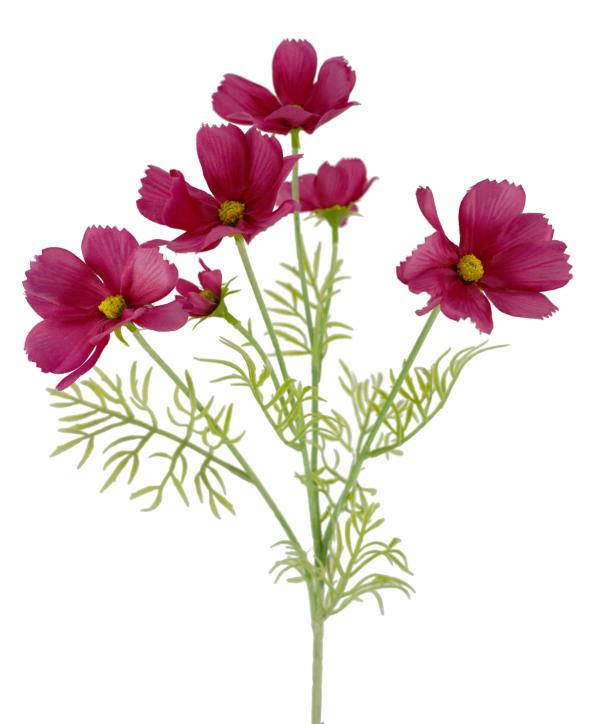 Artificial Daisy & Cosmos |  Cosmos Wild Flower Hot Pink 61Cm Artificial Daisy & Cosmos Artificial Daisy & Cosmos