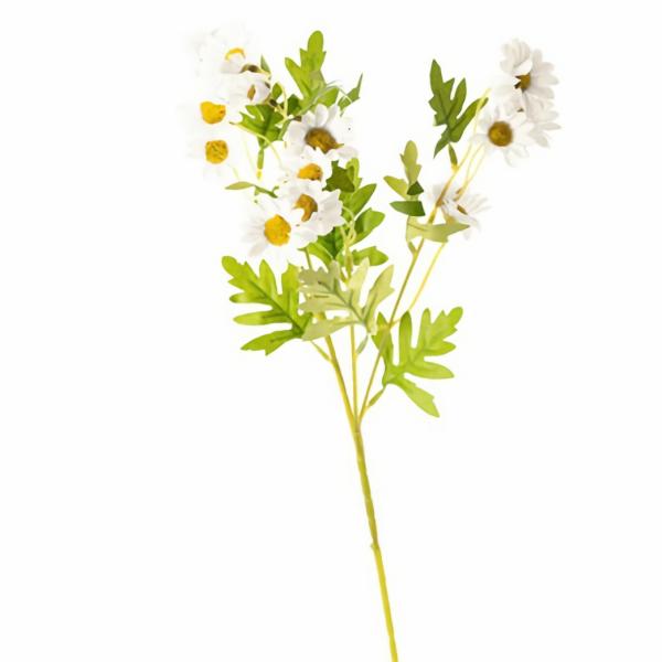 Artificial Daisy & Cosmos |  Daisy Spray White 63Cm Artificial Daisy & Cosmos Artificial Daisy & Cosmos