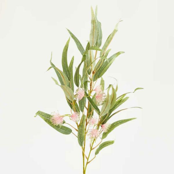 Artificial Eucalyptus |  Flowering Eucalyptus Gum Pink 80Cm Artificial Eucalyptus Artificial Eucalyptus