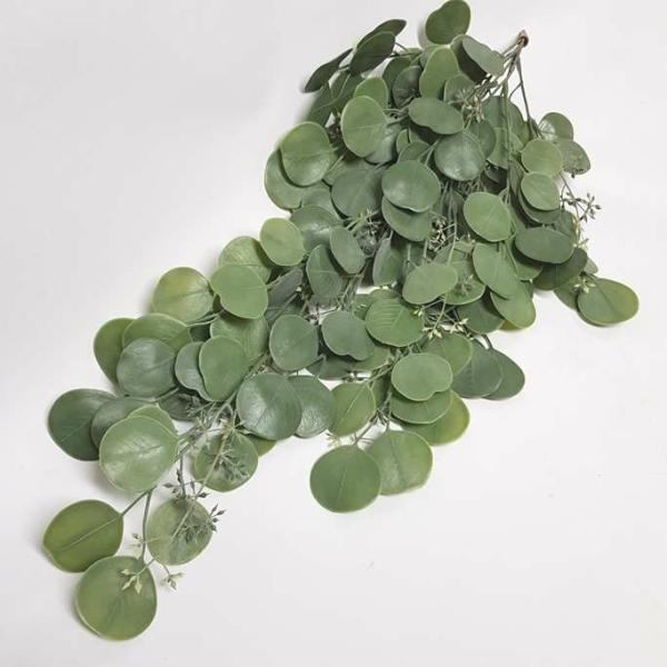 Artificial Eucalyptus |  Silver Dollar Eucalyptus Hanging Bush 72Cm Artificial Eucalyptus Artificial Eucalyptus