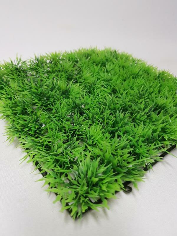 Artificial Greenery Mats |  Artificial Fine Grass Mat 25 X 25Cm Artificial Greenery Artificial Greenery Mats