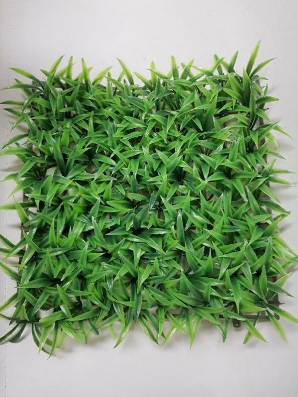 Artificial Greenery Mats |  Artificial Mondo Grass Mat 25 X 25Cm Artificial Greenery Artificial Greenery Mats