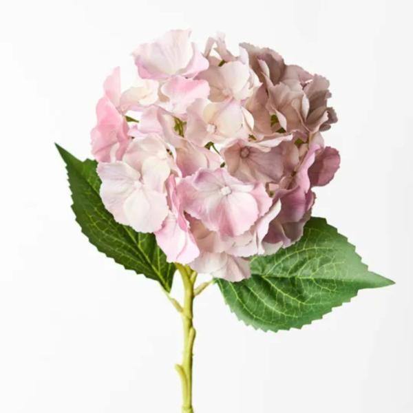 Artificial Hydrangeas |  Artificial Hydrangea Savannah Pink 52Cm Artificial Flowers Artificial Hydrangeas