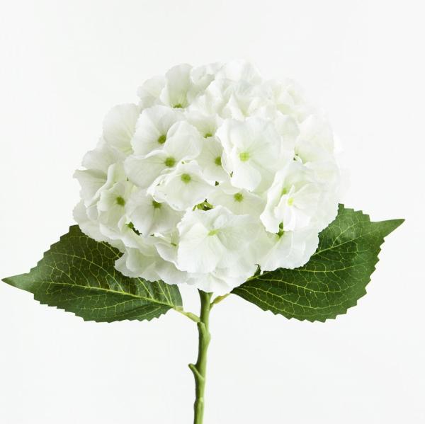 Artificial Hydrangeas |  Artificial Hydrangea Savannah White 52Cm Artificial Flowers Artificial Hydrangeas