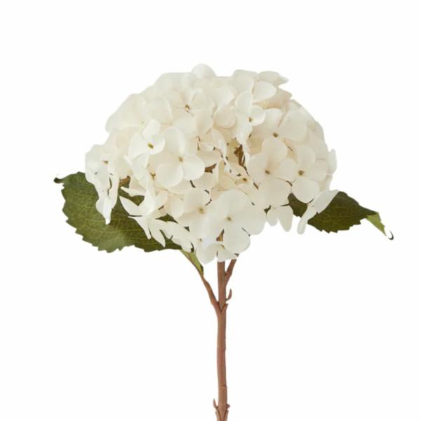 Artificial Hydrangeas |  Artificial Hydrangea Tasha Cream 50Cm Artificial Flowers Artificial Hydrangeas