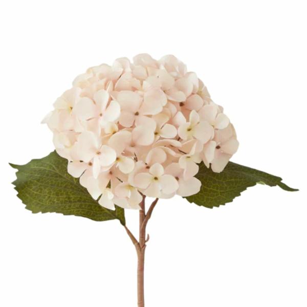 Artificial Hydrangeas |  Artificial Hydrangea Tasha Cream Pink 50Cm Artificial Flowers Artificial Hydrangeas