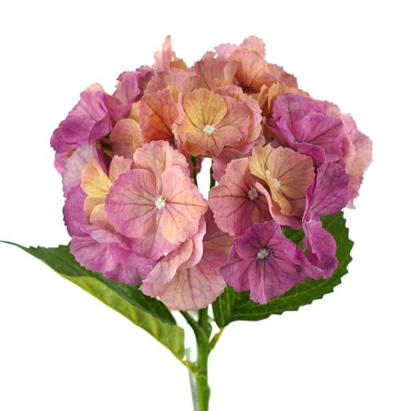 Artificial Hydrangeas |  Hydrangea Stem Candy Pink 49Cm Artificial Flowers Artificial Hydrangeas