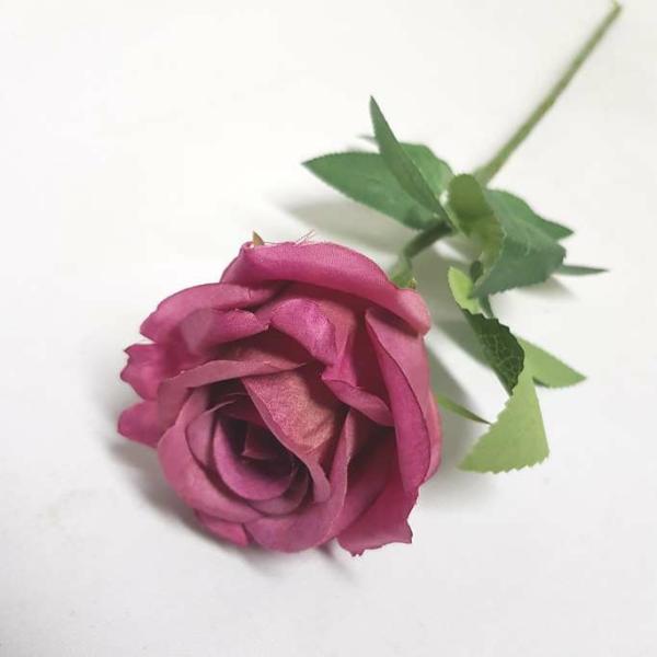 Artificial Roses |  Artificial Rose Bonita Dark Pink 49Cm Artificial Flowers Artificial Roses