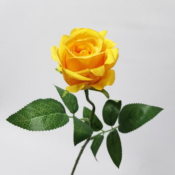 Artificial Roses |  Artificial Rose Bonita Yellow 49Cm Artificial Flowers Artificial Roses