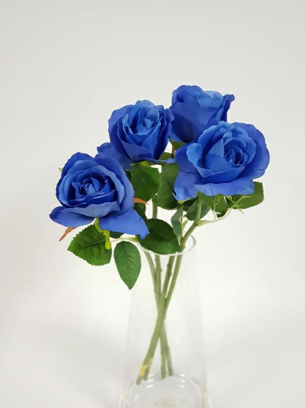 Artificial Roses |  Artificial Rose Bonnie Blue Artificial Flowers Artificial Roses