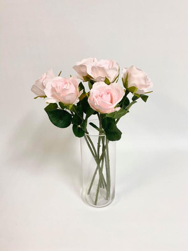 Artificial Roses |  Artificial Rose Bonnie Soft Pink Artificial Flowers Artificial Roses