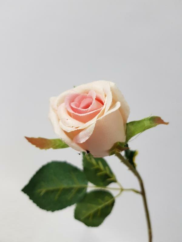 Artificial Roses |  Artificial Rose Bud Lulu Pink 59Cm Artificial Flowers Artificial Roses