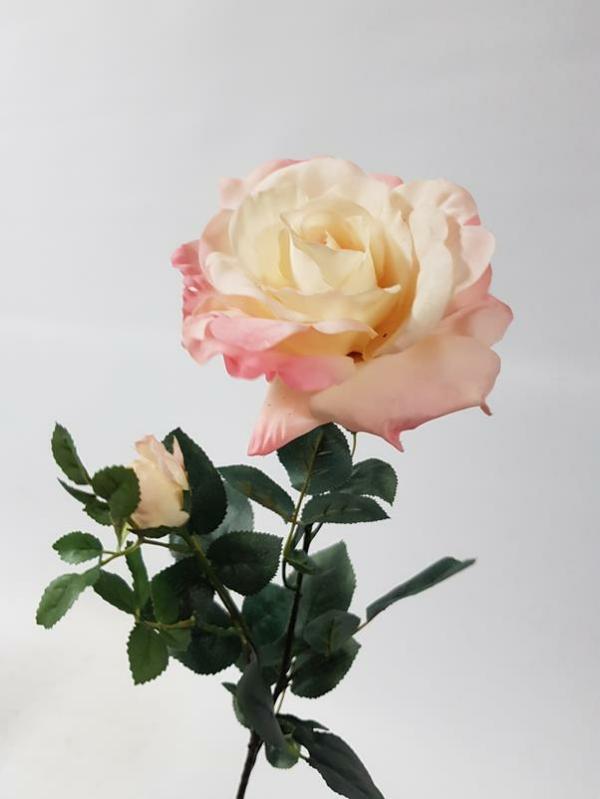 Artificial Roses |  Artificial Rose Fairy Floss Pink 70Cm Artificial Flowers Artificial Roses