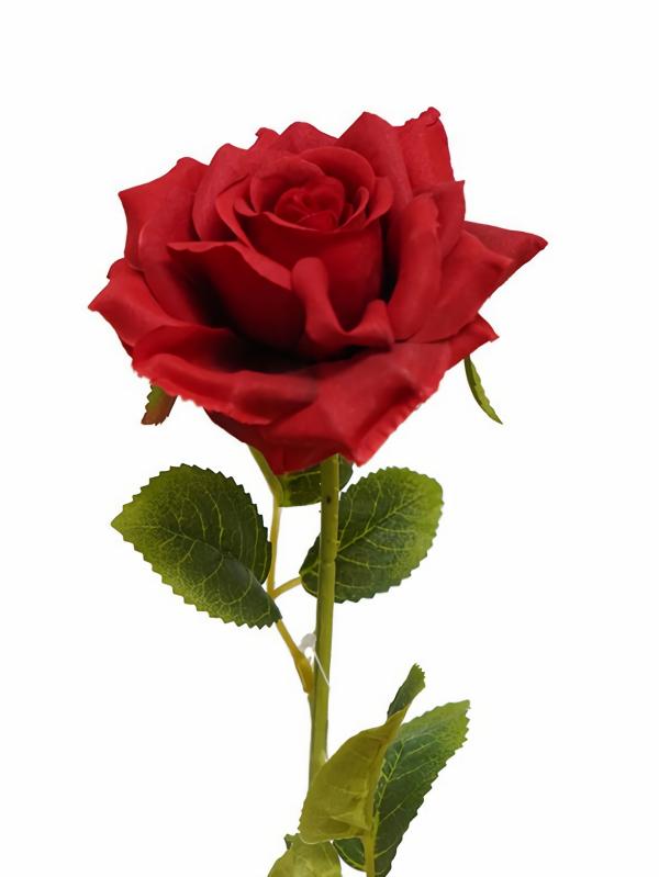 Artificial Roses |  Artificial Rose Loretta Red 50Cm Artificial Flowers Artificial Roses