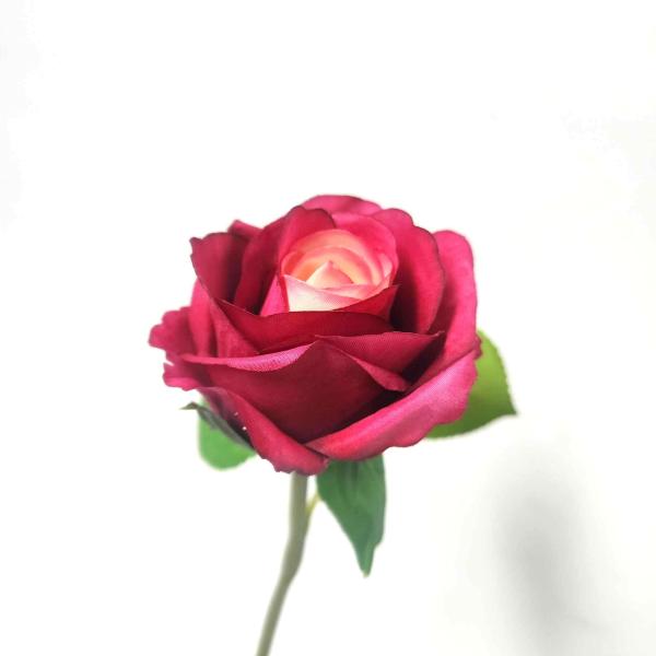 Artificial Roses |  Artificial Rose Pip Pink 24Cm Artificial Flowers Artificial Roses