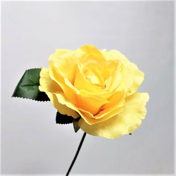 Artificial Roses |  Artificial Rose Summer Yellow 33Cm Artificial Flowers Artificial Roses