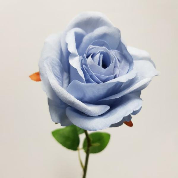 Artificial Roses |  Artificial Rose Valarie Blue 55Cm Artificial Flowers Artificial Roses