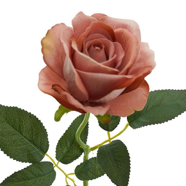 Artificial Roses |  Artificial Rose Valarie Salmon 55Cm Artificial Flowers Artificial Roses