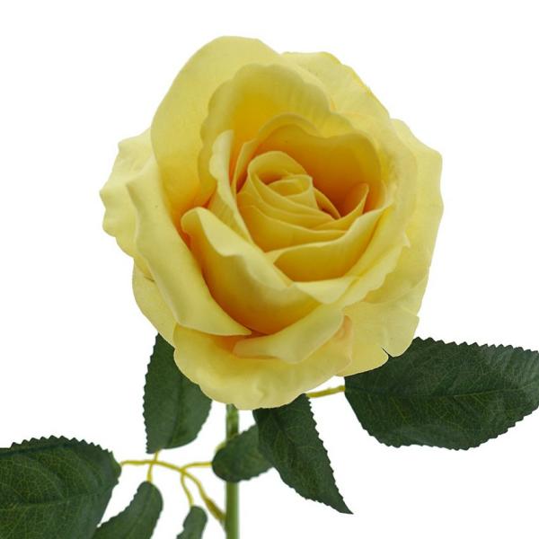 Artificial Roses |  Artificial Rose Valarie Yellow 55Cm Artificial Flowers Artificial Roses