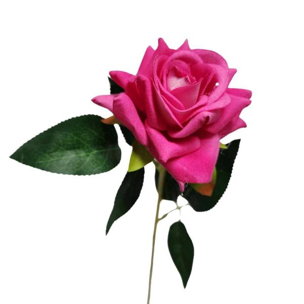 Artificial Roses |  Artificial Rose Venus Hot Pink 49Cm Artificial Flowers Artificial Roses