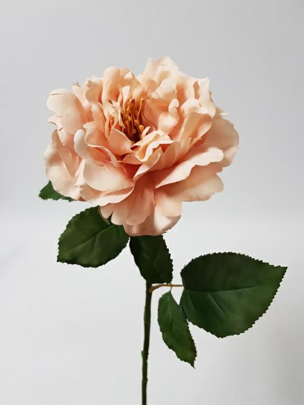 Artificial Roses |  Artificial Wild Rose Champage 65Cm Artificial Flowers Artificial Roses