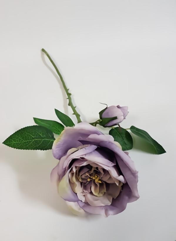 Artificial Roses |  David Austin Rose Budget Bloom Lilac Artificial Flowers Artificial Roses