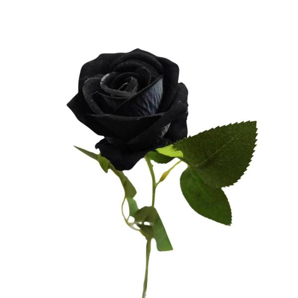 Artificial Roses |  Mini Rose Katie Black 51Cm Artificial Flowers Artificial Roses