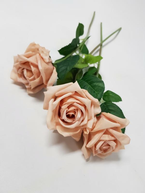 Artificial Roses |  Rose Louise Blush 46Cm Artificial Flowers Artificial Roses