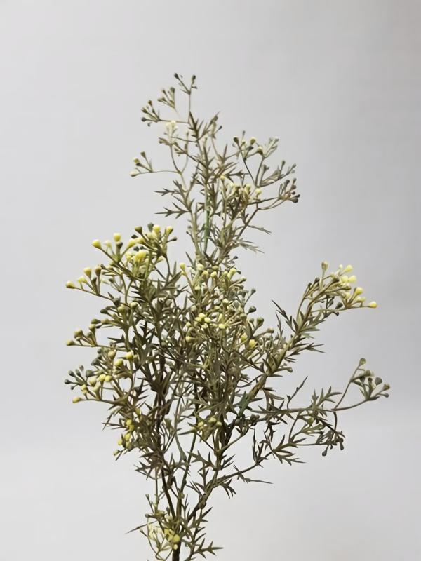 Berries |  Artificial Bud Spray Lemon 60Cm Artificial Flowers Berries