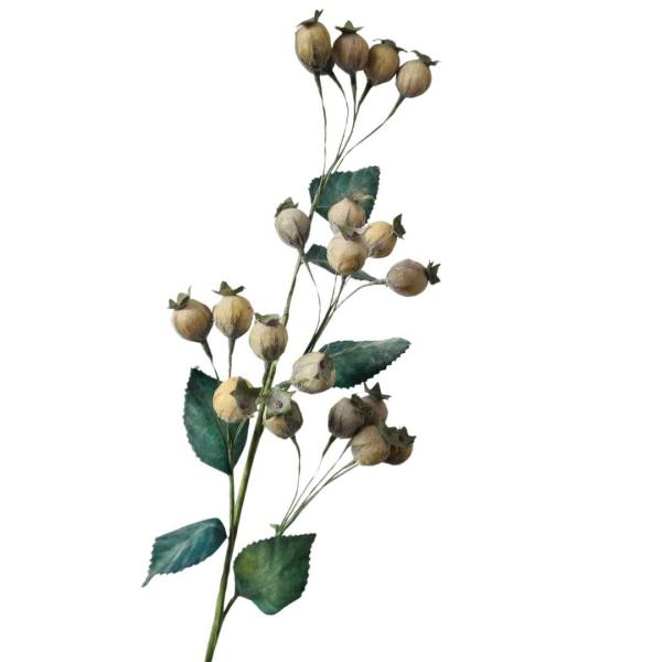 Berries |  Mini Rose Hip Pods 56Cm Artificial Flowers Berries