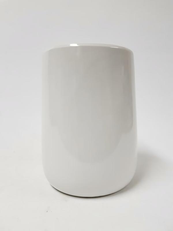 Ceramic Vases & Pots |  Ceramic Belly Vase White 18Cm Vases & Pots Ceramic Vases & Pots