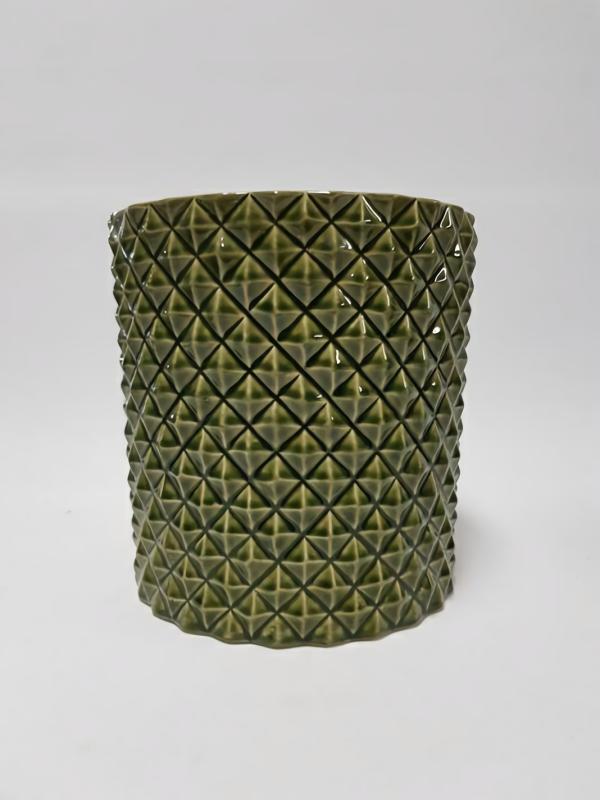 Ceramic Vases & Pots |  Ceramic Pineapple Vase Green 15Cm Ceramic Vases & Pots Ceramic Vases & Pots