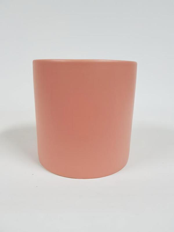 Ceramic Vases & Pots |  Coral Cylinder Vase 14 Cm Ceramic Vases & Pots Ceramic Vases & Pots