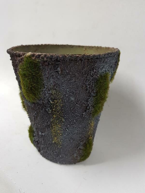 Concrete Stone Vases & Pots |  Enchanted Moss Pot Concrete Stone Vases & Pots Concrete Stone Vases & Pots