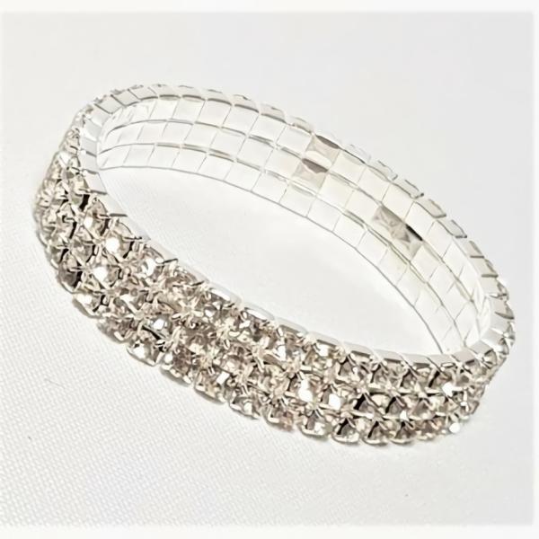 Corsage Bands And Pins |  Rhinestone Corsage Bracelet -Style 35 Corsage Bands And Pins Corsage Bands And Pins