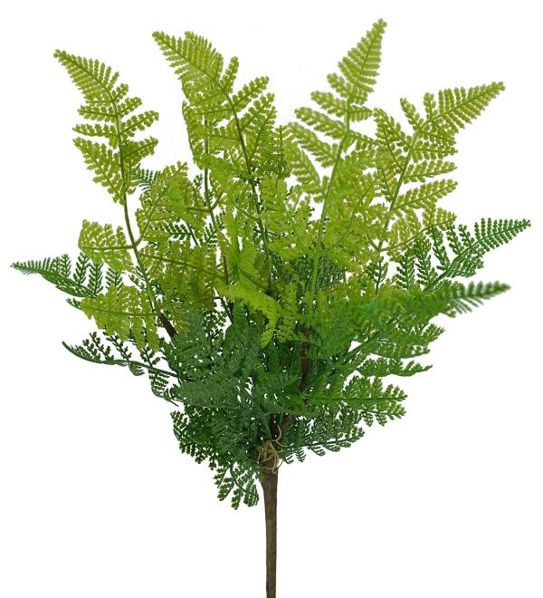 Ferns |  Fern Leather Bush Green 48Cm Artificial Greenery Ferns