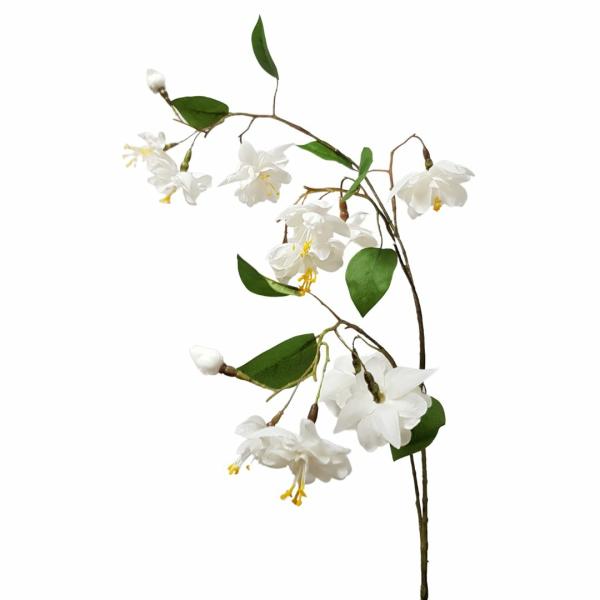 Fillers |  Fuchsia Branch White Artificial Flowers Fillers