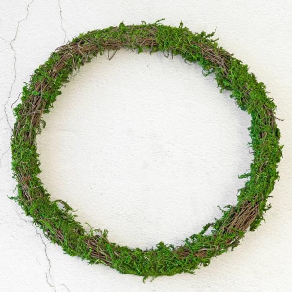 Floral Wreaths |  Moss Wrapped Twig Wreath 30Cm Floral Craft Floral Wreaths