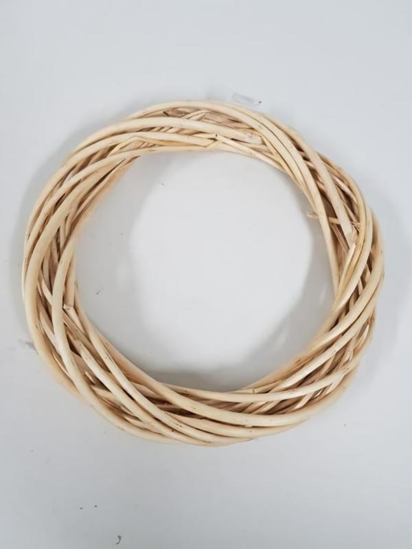 Floral Wreaths |  Natural Wooden Willow Wreath 20Cm Floral Craft Floral Wreaths