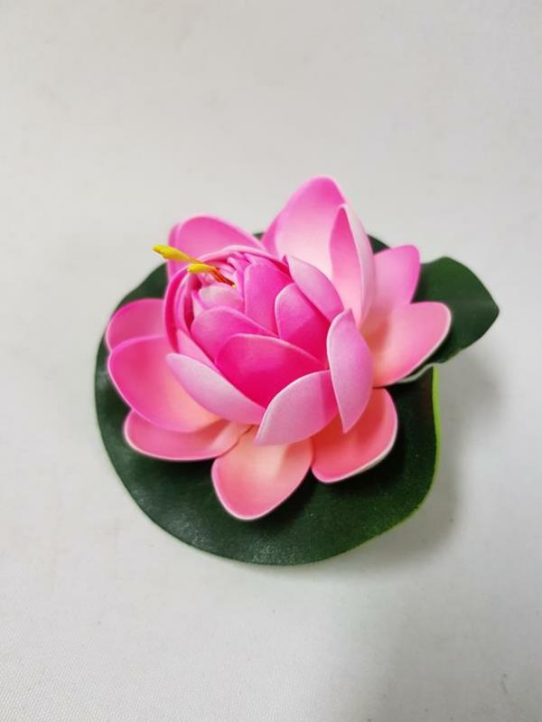 Flower Heads |  Floating Lotus Flower Pink 10Cm Artificial Flowers Flower Heads