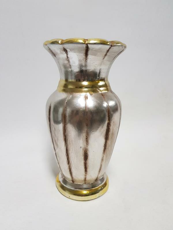 Golden Pots And Vases |  Old-World Ceramic Vase Janus Golden Pots And Vases Golden Pots And Vases