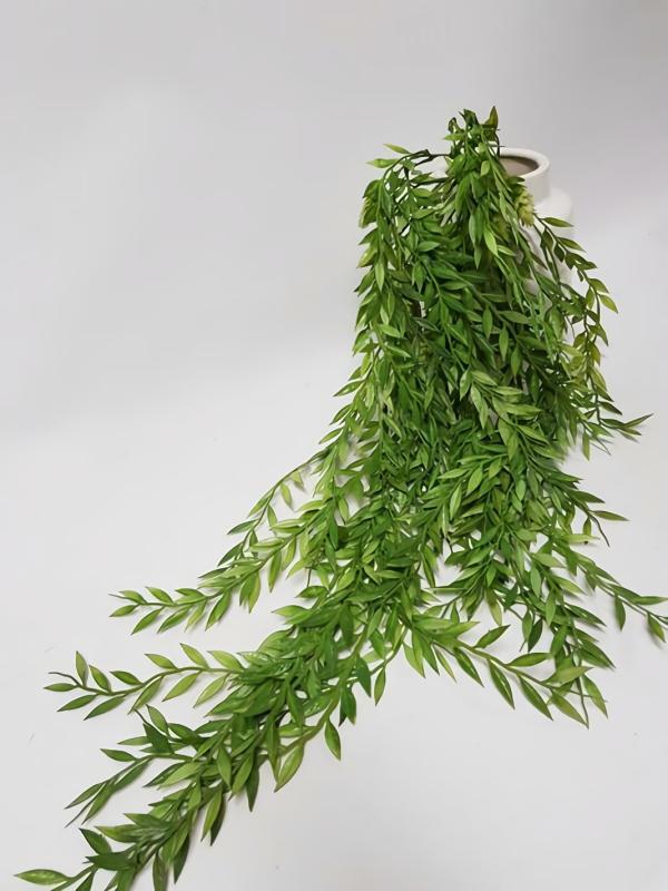 Hanging Greenery |  Artificial Peppercorn Hanging Bush Green 90Cm Artificial Greenery Hanging Greenery