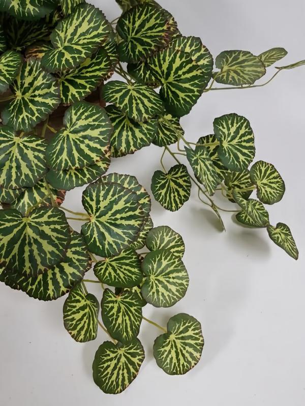 Hanging Greenery |  Saxifraga Geranium Hanging Bush 60Cm Artificial Greenery Hanging Greenery