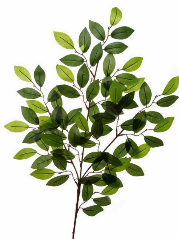 Leaf Spray |  Artificial Green Leaf Spray 65Cm Artificial Greenery Leaf Spray