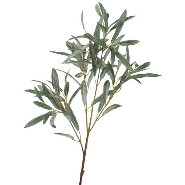 Leaf Spray |  Artificial Olive Leaf Dusty Green 73Cm Artificial Greenery Leaf Spray