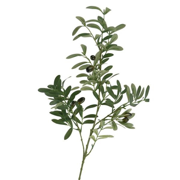 Leaf Spray |  Artificial Olive Leaf Foliage 90Cm Artificial Greenery Leaf Spray