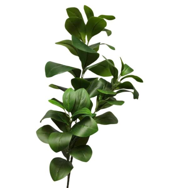 Leaf Spray |  Artificial Peperomia Leaf Spray Green 75Cm Artificial Greenery Leaf Spray