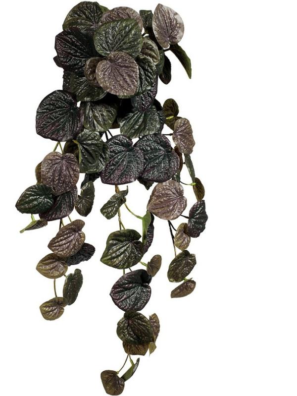 Leaf Spray |  Artificial Peperomia Plant Dark Olive 61Cm Artificial Greenery Leaf Spray